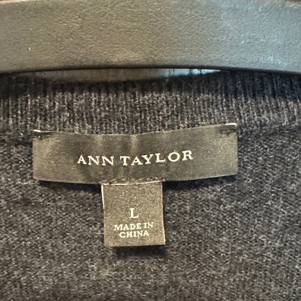 Ann Taylor Black Cardigan with Jewel Embellishments - Picture 3 of 5